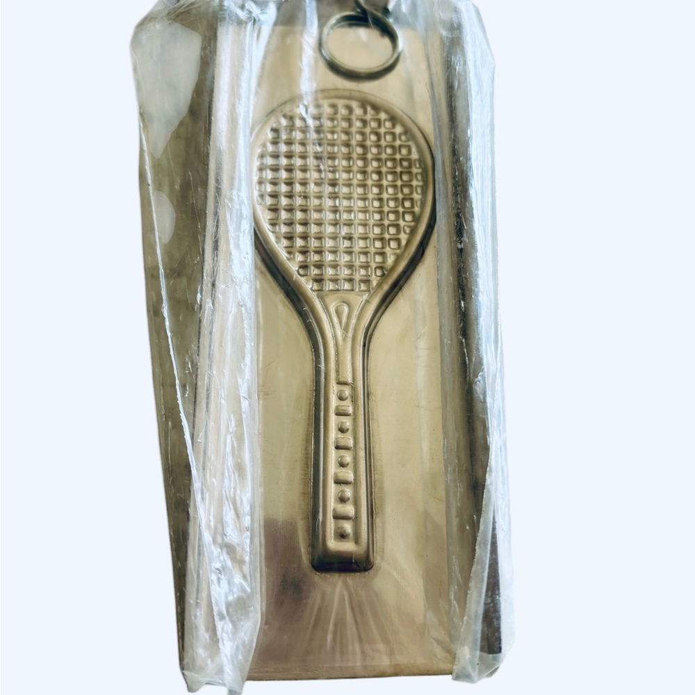Tennis Racket Butter Chocolate Mold Vintage New In Pack Holcraft California USA